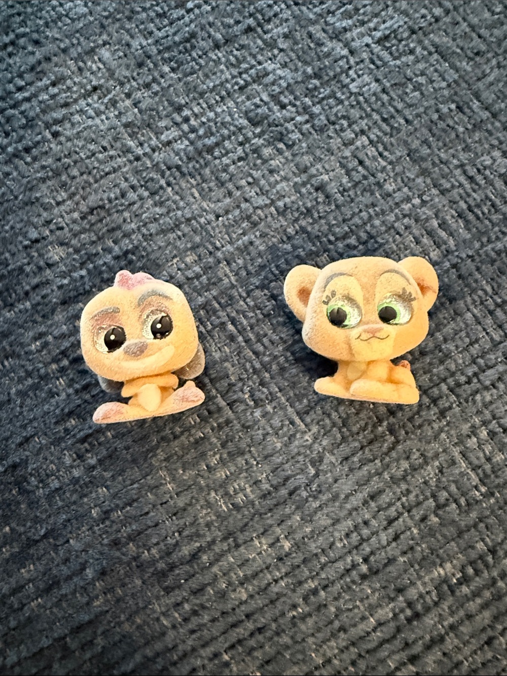 Disney Timon and Nala Flocked Doorables